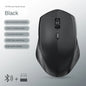 Bluetooth 5.2 + 2.4G Dual-Mode Wireless Mouse Rechargeable Silent 1600 DPI for Laptop Windows Mac Android