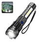 Super Bright USB Rechargeable Tactical Flashlight 1,600,000 LM - Long-Range Waterproof LED Torch for Camping & Fishing