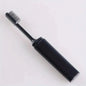 Portable Charcoal Folding Toothbrush - Compact Design for Travel, Camping, and Hiking