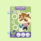 Toddler Pen Control Tracing Workbook Reusable Writing & Drawing Practice Book for Kids Ages 3-14+
