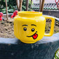 Cute Design Face Expression Ceramic Mug Christmas Gift Box Funny  Mug Ideal Gift for New Year Creative and Unique Gift