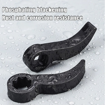 Angle-Type Half Axle Disassembly Pry Bar Adapter – Open-End Wrench Compatible, Anti-Slip