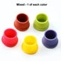 5-Pack Flexible Food-Grade Silicone Wine & Beer Bottle Stoppers, Leakproof Cocktail Glass Corks, Reusable Bar Accessories