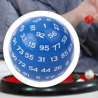 100-Sided D100 Acrylic Dice 48mm / 1.89in Polyhedral RPG Tabletop Game Accessory