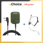 AR-152 PTT Speaker Microphone 2-Pin K-Type Handheld Mic for Two-Way Radios
