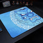 Cute Tiger Small Gaming Mouse Pad with Wrist Rest — Anti-Slip Rubber Desk Mat for Laptops & Keyboards