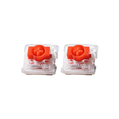 Fashion Solid Color Cross Keycap High Transparency Short Tripod Shaft For Free Accessories