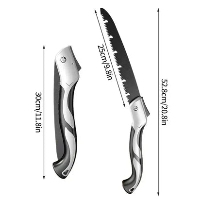 Folding Hand Saw Portable Multifunctional Garden Pruning & Woodworking Saw