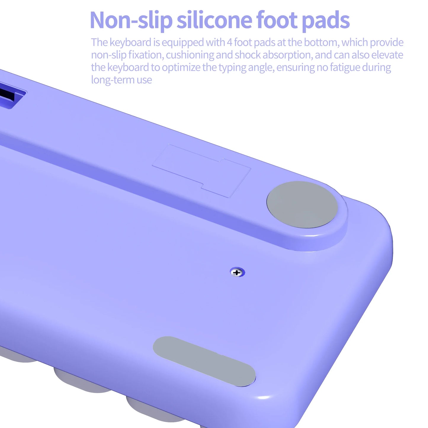 MOFii Idol Wireless Keyboard Mouse Combo, Macaron Gradient, Quiet Compact Portable Set for Laptop/Desktop Office