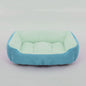 Plush Square Pet Bed for Dogs & Cats, Calming Kennel Sofa Cushion in Multiple Sizes (XS-XXL)