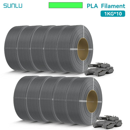 SUNLU 1.75 mm PLA, PLA+ & PETG Spool-Free Filament Refill