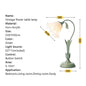 French Romantic Flower Desk Lamp Retro Atmosphere Sense Bedside Table Lights Cream Style Pastoral Country for Home Bedroom