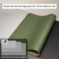 Large PU Leather Office Desk Mat – Waterproof Dual-Tone Mouse Pad & Keyboard Desk Protector for Home or Office