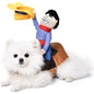 1PCS Halloween Dagger Pet Transformation Dress Festival Funny Knife Holding Dog Clothes Cat Standing Dress Pet Dress Up