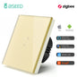 Smart Zigbee Touch Light Switch – 1/2/3-Gang 1-Way | Tuya/Smart Life Compatible, Google Home & Alexa