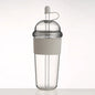 Insulated Flip Straw Bottle — 430ml (14oz) & 630ml (21oz) Leak‑Proof Travel Water Bottle for Coffee, Sports & Work
