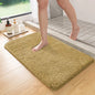 Long-Pile Shaggy Absorbent Bath Mat – Fluffy Non-Slip Bathroom & Entrance Rug
