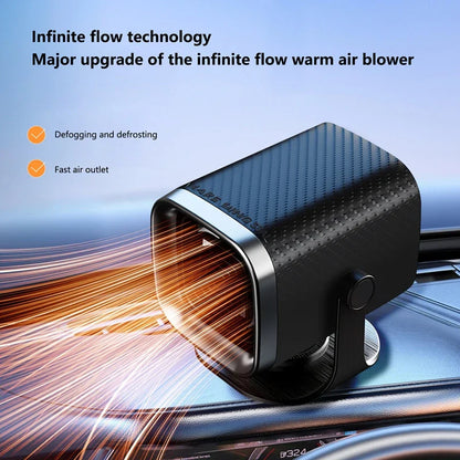 12V/24V Car Electric Heater & Cooling Fan Windshield Defogger Defroster