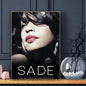 Singer S-SADE Poster HD Art Sticky Wall Waterproof Home Living Room Bar Decoration