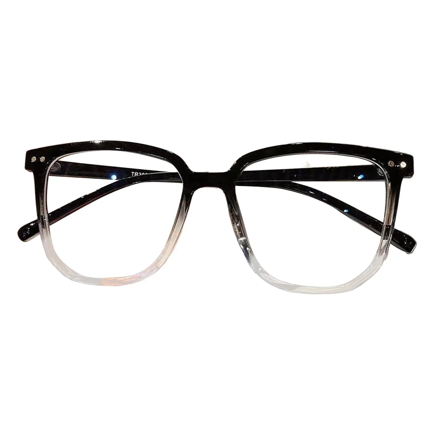 Blue Light Blocking Glasses - Lightweight Anti-Fatigue Unisex Square Frame for Office, Studying & Gaming