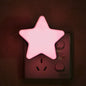 LED Star Night Light with EU/US Plug - Bedside Lamp for Bedroom, Nursery, Living Room & Corridor