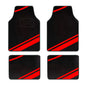 4-Piece Universal Car Floor Mats Set – Suede-Style Synthetic Carpet Liners for Cars, SUVs & Vans, Anti-Slip, Easy-Clean