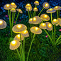 Solar Mushroom Garden Lights – Dual Mode LED Waterproof Outdoor Decor