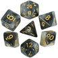 7-Piece Galaxy Polyhedral Dice Set for DnD & RPGs – Colorful Universe Effect (D4-D20)
