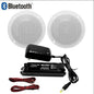 4-Inch 160W Waterproof Bluetooth In-Ceiling Speaker with Built-In Class D Amplifier – Marine/Outdoor