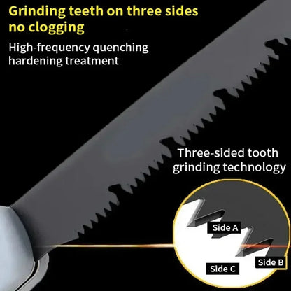 Folding Hand Saw Portable Multifunctional Garden Pruning & Woodworking Saw