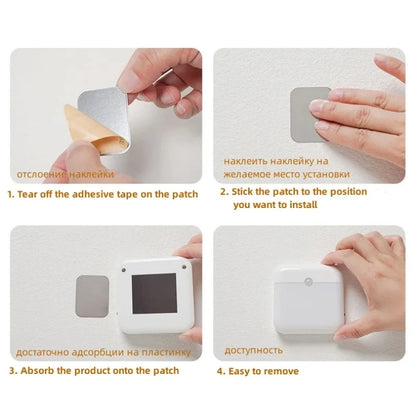 Motion Sensor LED Night Light - USB Rechargeable Square Lamp for Bedroom, Kitchen, Stairway, Hallway, Wardrobe & Cupboard