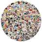 100/300Pcs Mixed Anime Stickers Cartoon Sticker Decals Laptop Motorcycle Luggage Phone Waterproof Sticker for Children Toy