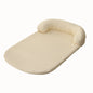 Cooling Ice Silk Pet Bed with Pillow - Breathable Anti-Slip Dog & Cat Cushion, Machine Washable (XS-L)