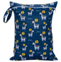Waterproof Wet Bag 30 x 40 cm (11.8 x 15.7 in) Reusable Washable Diaper & Swim Pouch for Travel
