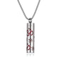 Stainless Steel Aromatherapy Necklace – Oil Diffuser Pendant