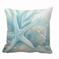 VIKAMA Summer Ocean Style Cool Design, Decorative Pillowcase, Suitable For Sofas, Bed Head Home Decor Pillow Covers, Washable