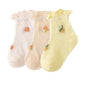 3Pair/lot New Newborn Baby Socks Summer Thin Casual Kids' Baby
