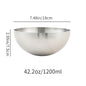 Korean stainless steel fruit and vegetable salad bowl with rice bowl, cold noodle bowl, instant noodle bowl, cold mixing bowl