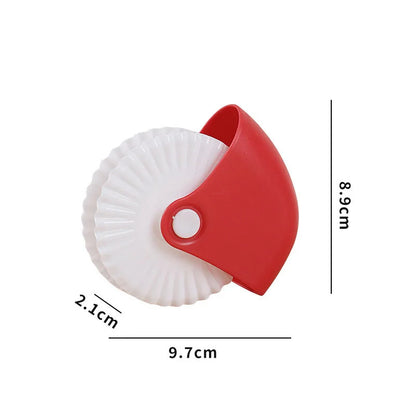 Pastry Lattice Wheel Cutter - Plastic Roller for Pie, Pizza & Pasta