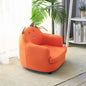 Kids Cartoon Sofa Chair — Children's Toddler Armchair & Learning Stool, Wooden Frame with High-Elastic Foam (22 x 21 x 19.7 in | 56 x 54 x 50 cm)