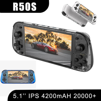 Retro Handheld Game Console 5.1-inch (13 cm) IPS 854x480 Linux 4200mAh Portable Emulator Player 15K+ Classic Games Gift
