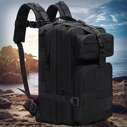JSERYISGN 25L Tactical Hiking Backpack - Lightweight Daypack for Men & Women