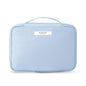 Portable Large-Capacity Women's Travel Makeup & Toiletry Bag - 3D Structured Cosmetic Organizer with Zipper