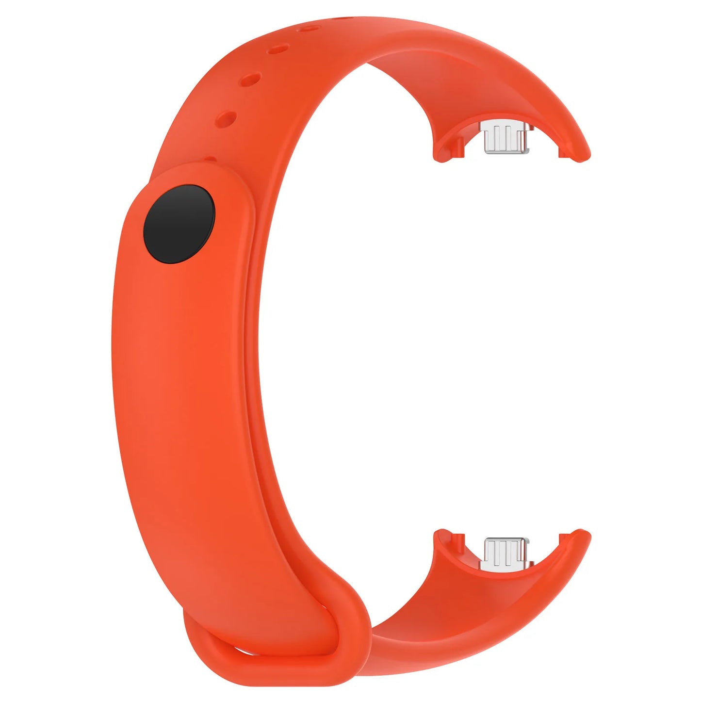 Silicone Sport Strap NFC Rubber Bracelet Replacement for Smart Fitness Bands Unisex