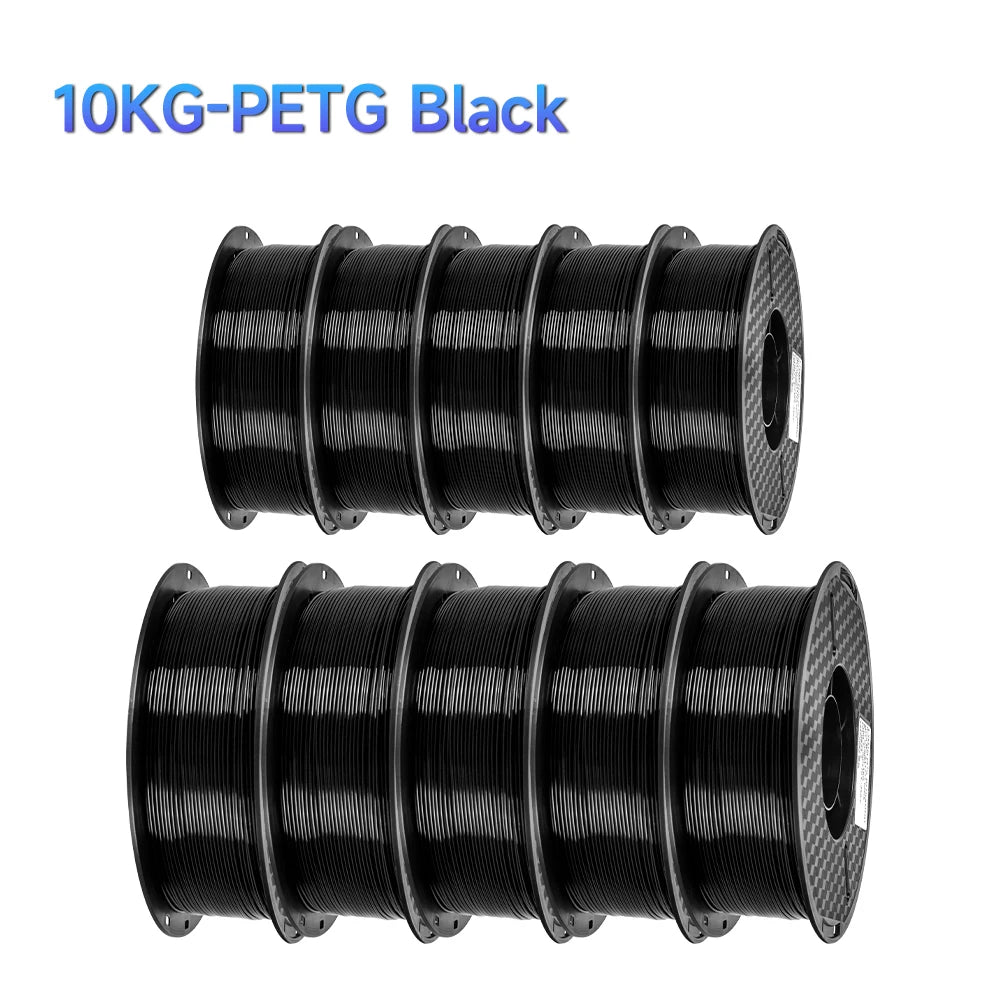 10/5kg PETG Filament For 3D Printer Plastic Material 22LBS 1.75mm Non-Toxic Eco-Friendly PETG 3D Filament Consumables for Ender