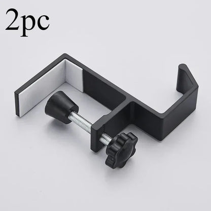 Adjustable Desk Edge Hook - Punch-Free Headset & Backpack Hanger for Gaming Desk and Home Office