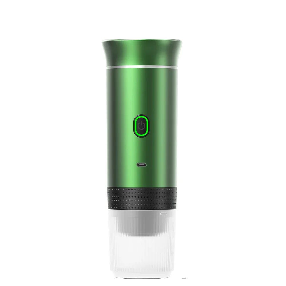 Wireless Electric Portable Espresso Coffee Machine for Car & Home Camping Coffee Maker 3-in-1 Capsule Powder Travel Coffee Maker