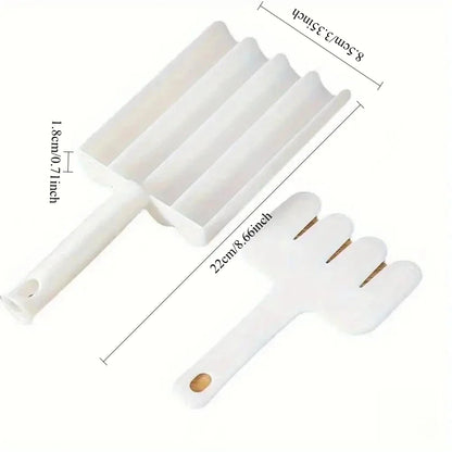 4-Cavity Rice Ball Maker Mold – Plastic Onigiri, Fish & Meatball Scoop