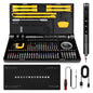 Cordless Electric Precision Screwdriver Set with LED Light - Magnetic S2 Bits for Phone, Laptop & Electronics Repair, Rechargeable USB-C
