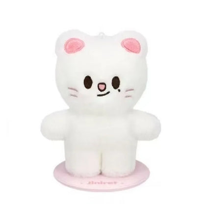 Plush Pilot Doll Magnetic Keychain - Backpack Charm & Kids Toy